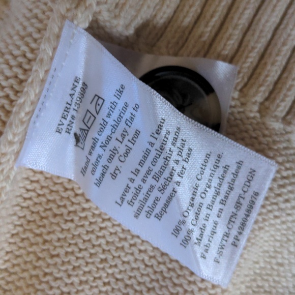 🆕 EVERLANE The Organic Cotton Cardigan - Picture 13 of 14